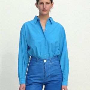 Jesse Kamm Alberta Shirt SPRING 2026 Pool Blue XS/S